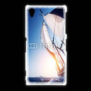 Coque Sony Xpéria Z1 Bateau et couché de soleil 50