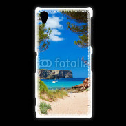 Coque Sony Xpéria Z1 Vue de la mer bleue 10