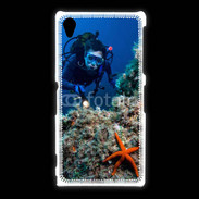 Coque Sony Xpéria Z1 Plongeur en mer 10