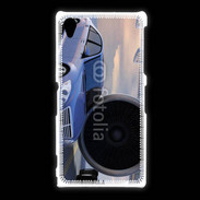 Coque Sony Xpéria Z1 Voiture de luxe devant jet privé 1