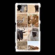 Coque Sony Xpéria Z1 Les animaux de la savane