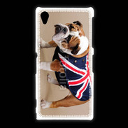 Coque Sony Xpéria Z1 Bulldog anglais en tenue