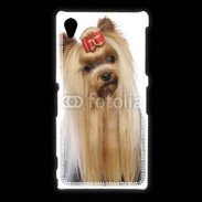 Coque Sony Xpéria Z1 Yorkie de face