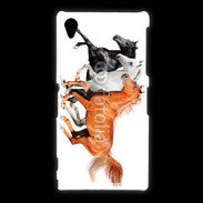 Coque Sony Xpéria Z1 Trio de chevaux