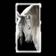 Coque Sony Xpéria Z1 Cheval andalou 5