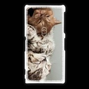 Coque Sony Xpéria Z1 Sieste de chatons