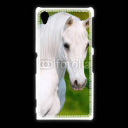 Coque Sony Xpéria Z1 Portrait cheval blanc 10