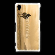 Coque Sony Xpéria Z1 Ballade à cheval sur la plage