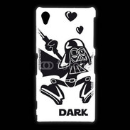 Coque Sony Xpéria Z1 Dark j'adore