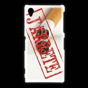 Coque Sony Xpéria Z1 J'arrête de fumer