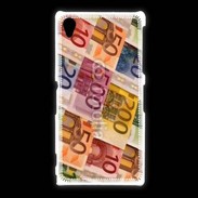 Coque Sony Xpéria Z1 Euros billets
