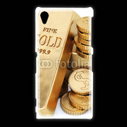 Coque Sony Xpéria Z1 Lingot et pièces d'or