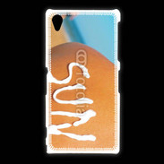 Coque Sony Xpéria Z1 Crème solaire SUN