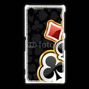 Coque Sony Xpéria Z1 Carte de poker