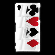 Coque Sony Xpéria Z1 Carte de poker 2