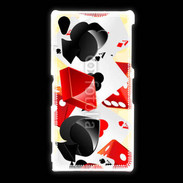 Coque Sony Xpéria Z1 Carte et dés en folie