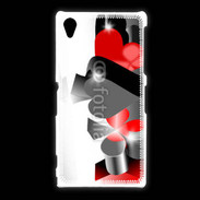 Coque Sony Xpéria Z1 Symbole de cartes