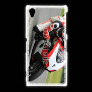 Coque Sony Xpéria Z1 Moto sur circuit