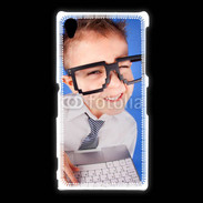 Coque Sony Xpéria Z1 jeune Geek avec clavier