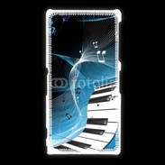Coque Sony Xpéria Z1 Abstract piano