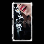 Coque Sony Xpéria Z1 Chanteuse 1