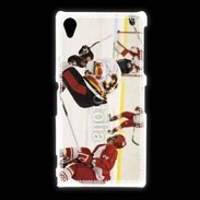 Coque Sony Xpéria Z1 Joueur de Hockey sur glace
