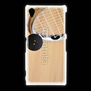 Coque Sony Xpéria Z1 Squash raquette et balle