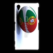 Coque Sony Xpéria Z1 Ballon de rugby Portugal