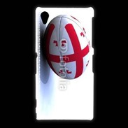 Coque Sony Xpéria Z1 Ballon de rugby Georgie