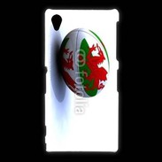 Coque Sony Xpéria Z1 Ballon de rugby Pays de Galles