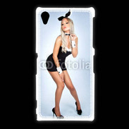 Coque Sony Xpéria Z1 Femme sexy lapin
