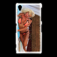 Coque Sony Xpéria Z1 Femme sexy lounge