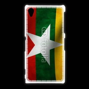 Coque Sony Xpéria Z1 Drapeau Birmanie