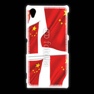 Coque Sony Xpéria Z1 drapeau Chinois
