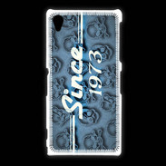 Coque Sony Xpéria Z1 Since crane bleu 1973