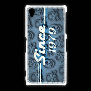 Coque Sony Xpéria Z1 Since crane bleu 1979