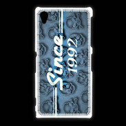Coque Sony Xpéria Z1 Since crane bleu 1992