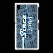 Coque Sony Xpéria Z1 Since crane bleu 1994