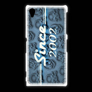 Coque Sony Xpéria Z1 Since crane bleu 2002