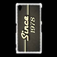 Coque Sony Xpéria Z1 Since 1978 gris