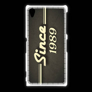 Coque Sony Xpéria Z1 Since 1989 gris