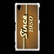 Coque Sony Xpéria Z1 Orange since 1950