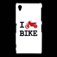 Coque Sony Xpéria Z1 I love bike