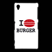 Coque Sony Xpéria Z1 I love Burger