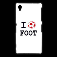 Coque Sony Xpéria Z1 I love Foot