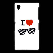 Coque Sony Xpéria Z1 I love Lunette Fun 3