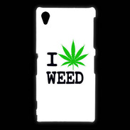 Coque Sony Xpéria Z1 I love Weed