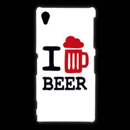 Coque Sony Xpéria Z1 I love Beer