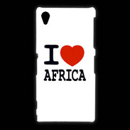 Coque Sony Xpéria Z1 I love Africa