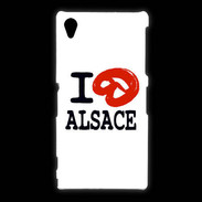 Coque Sony Xpéria Z1 I love Alsace 2